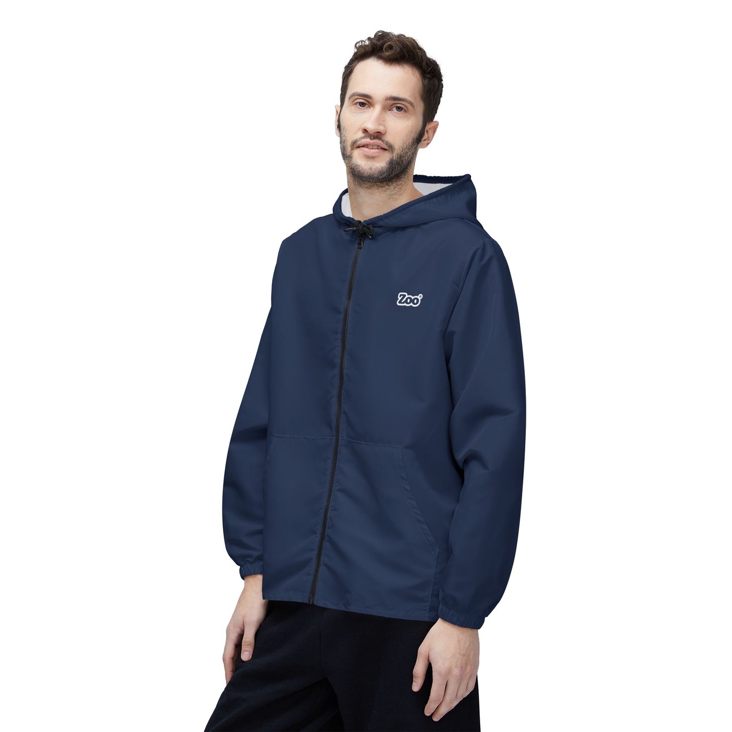 Zoo® Navy Blue - Unisex Windbreaker Jacket