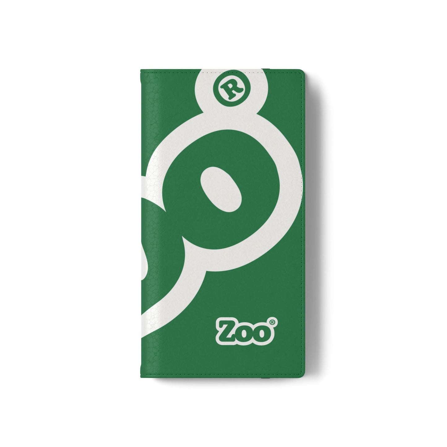 Zoo® Dark Green Flip Case - Phone Wallet with Card Holder