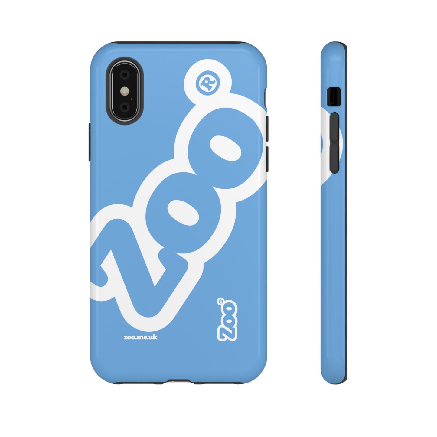 Zoo® Light Blue - Durable iPhone® Case