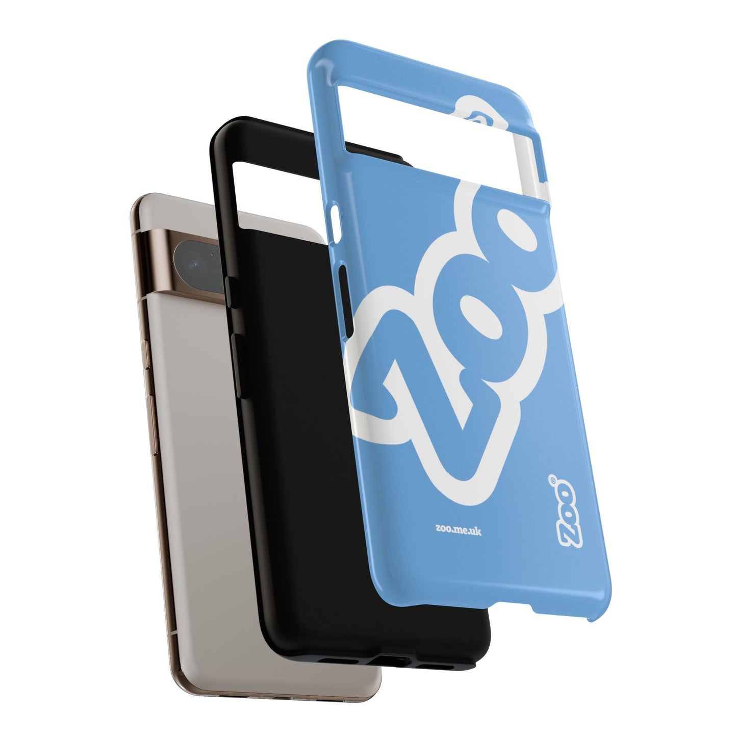 Zoo® Light Blue - Durable iPhone® Case
