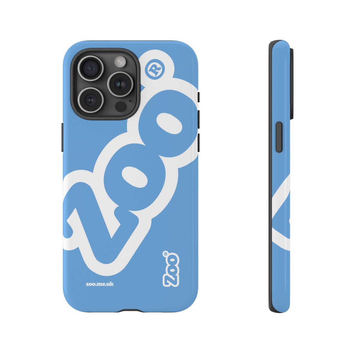 Zoo® Light Blue - Durable iPhone® Case