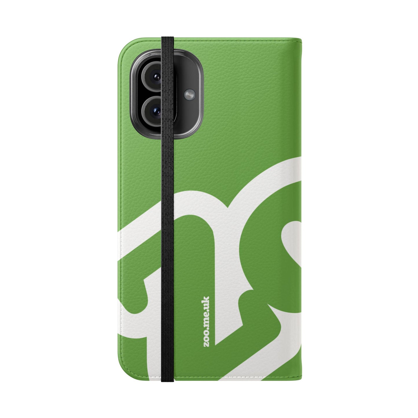 Zoo® Light Green Flip Case - Phone Wallet with Card Holder