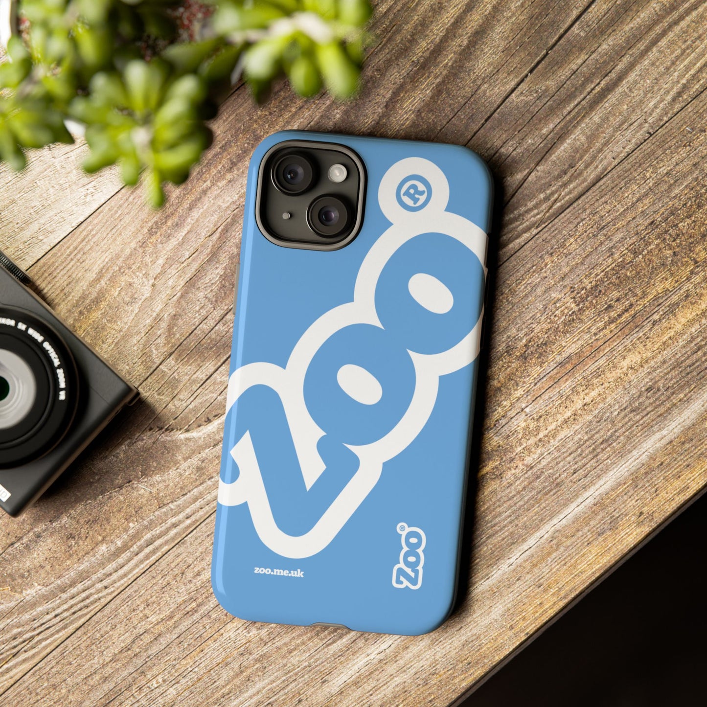 Zoo® Light Blue - Durable iPhone® Case