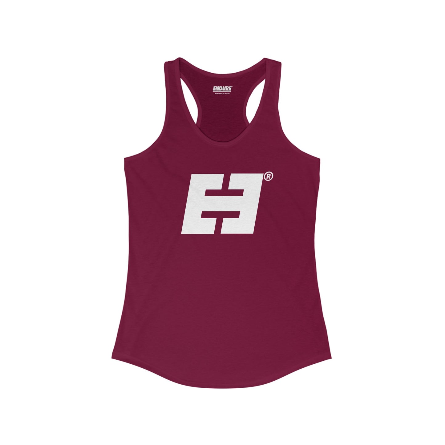 ENDURE® Symbol Women's Cardinal Red Racerback Tank
