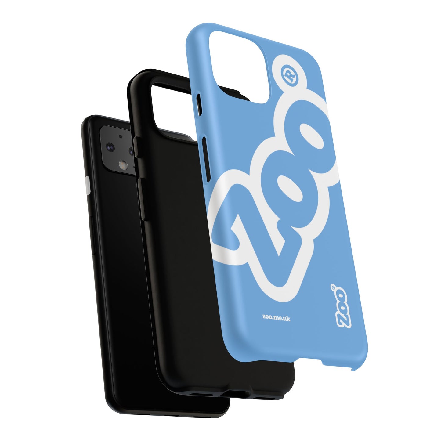 Zoo® Light Blue - Durable iPhone® Case