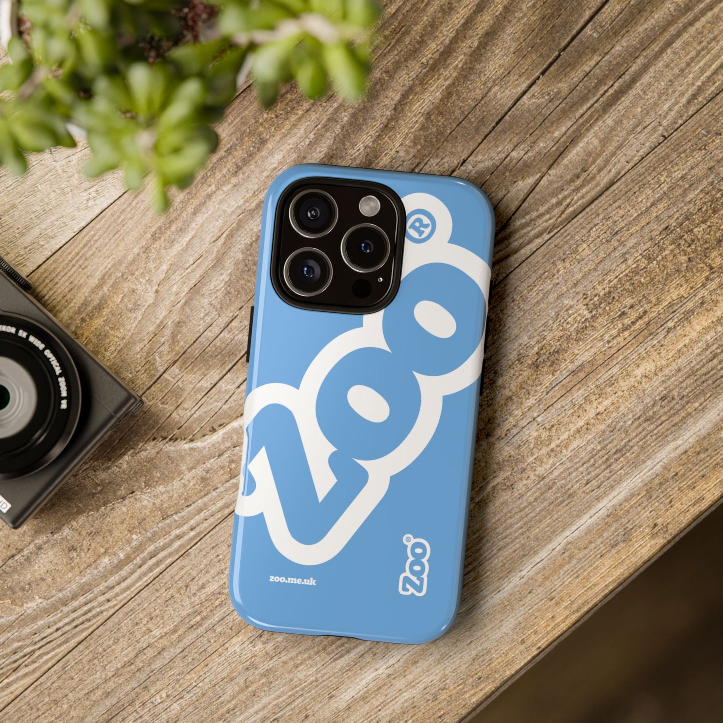 Zoo® Light Blue - Durable iPhone® Case
