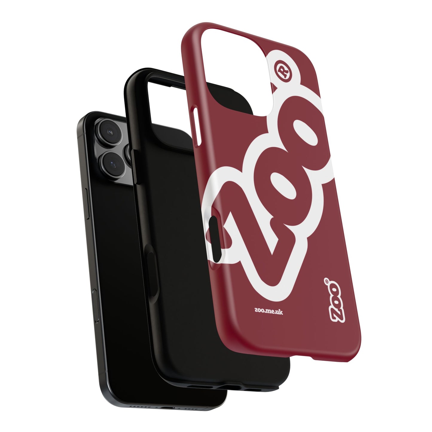 Zoo® Burgundy - Durable iPhone® Case