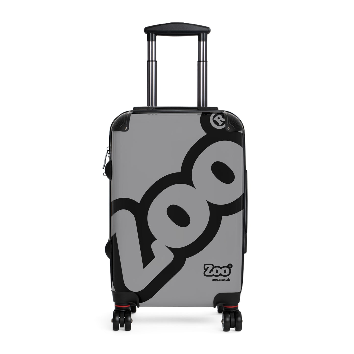 Zoo® Black on Grey - Black Suitcase