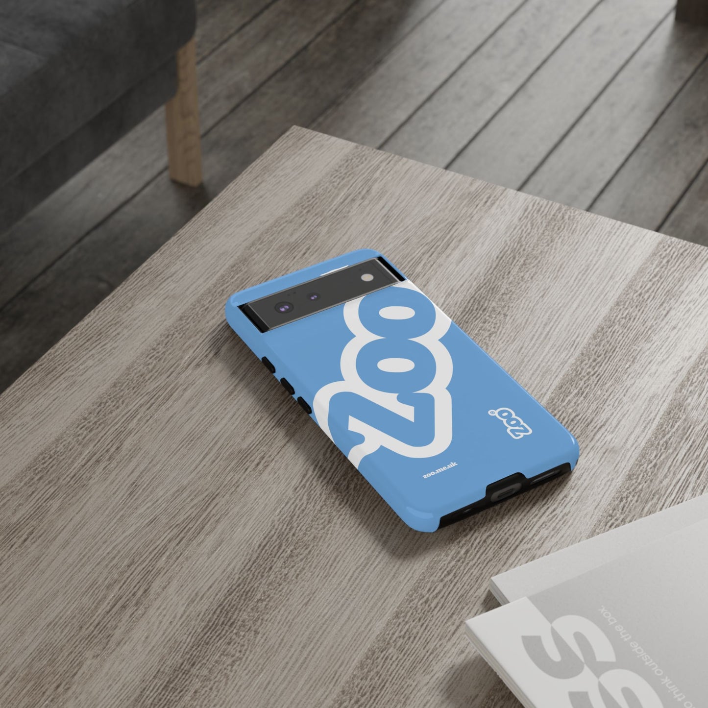 Zoo® Light Blue - Durable iPhone® Case
