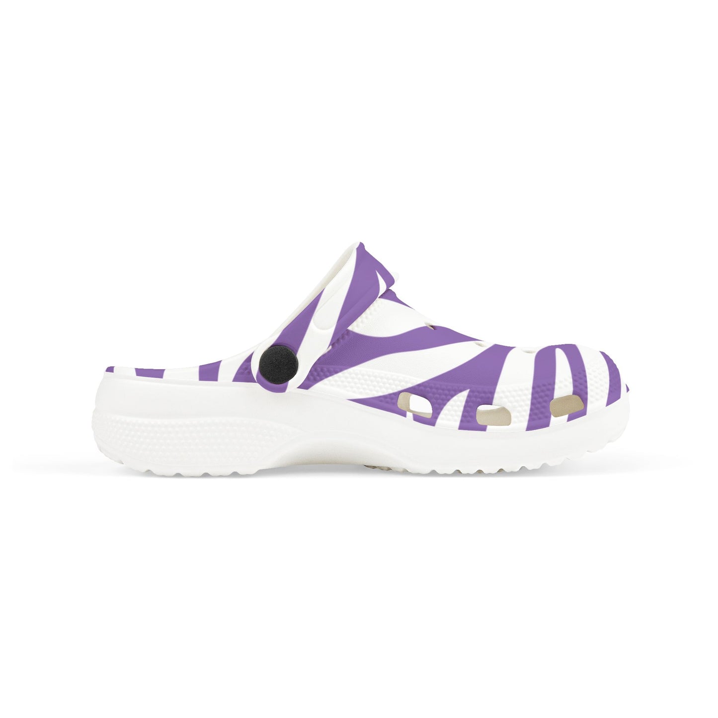 Zoo® Kid's Light Purple & White Sole Clogs