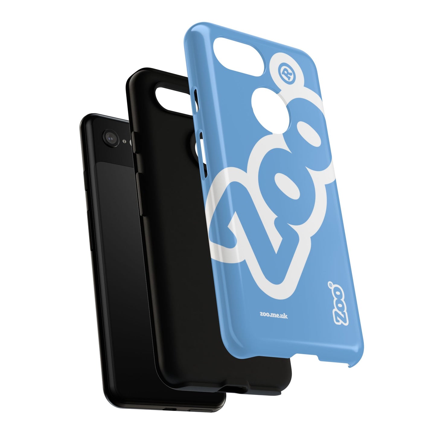 Zoo® Light Blue - Durable iPhone® Case