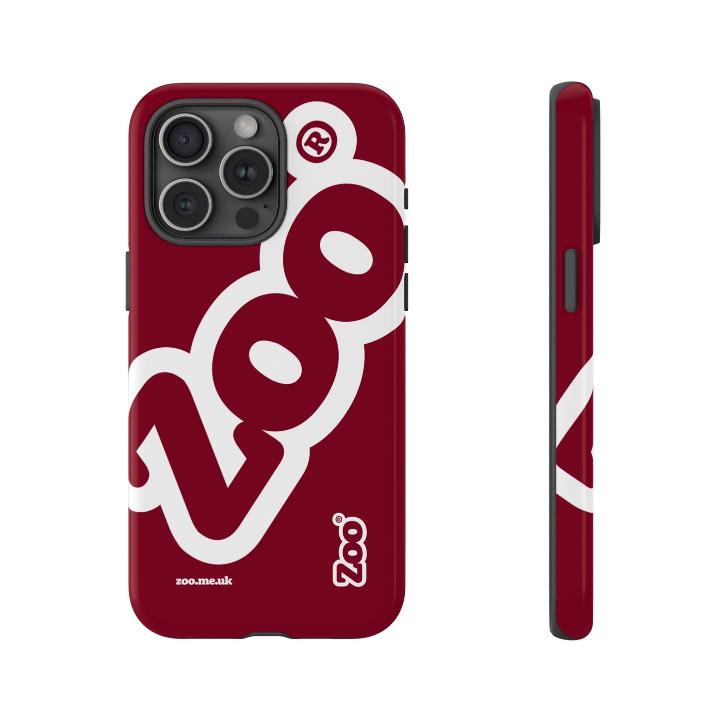 Zoo® Burgundy - Durable iPhone® Case