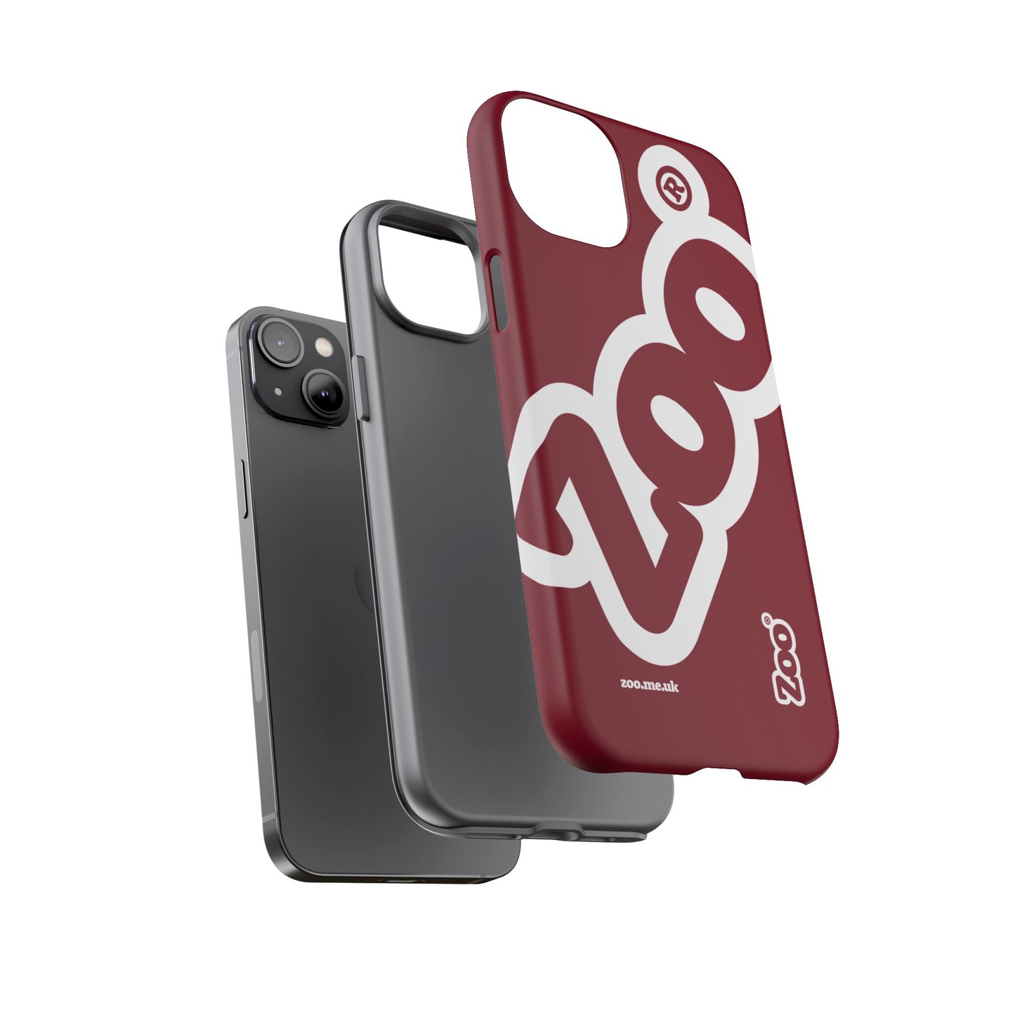 Zoo® Burgundy - Durable iPhone® Case