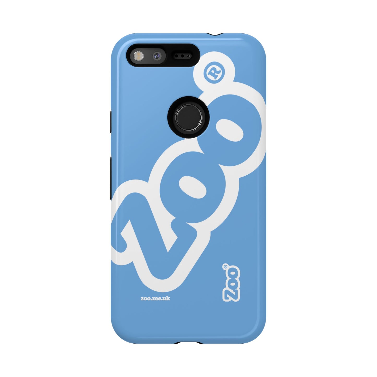 Zoo® Light Blue - Durable iPhone® Case