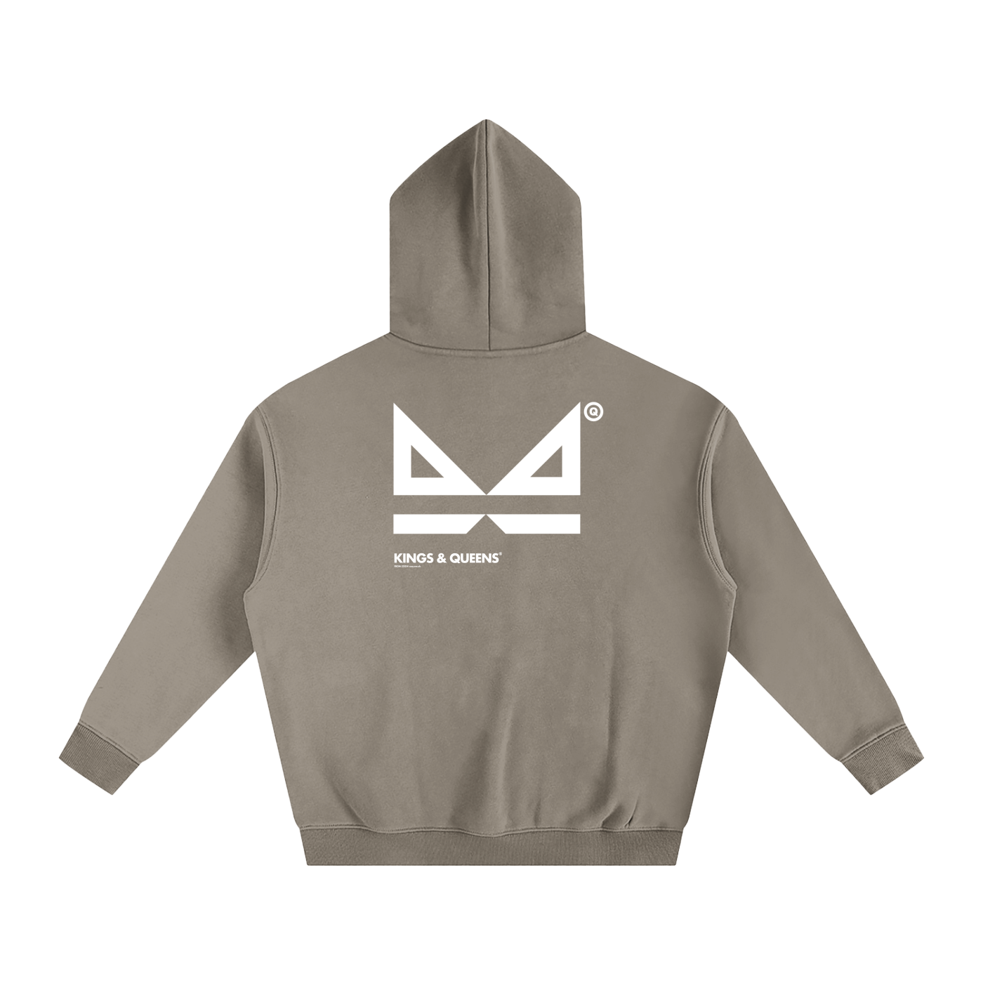 Zoo® Queens® Womens Oversize Fleeced Hoodie