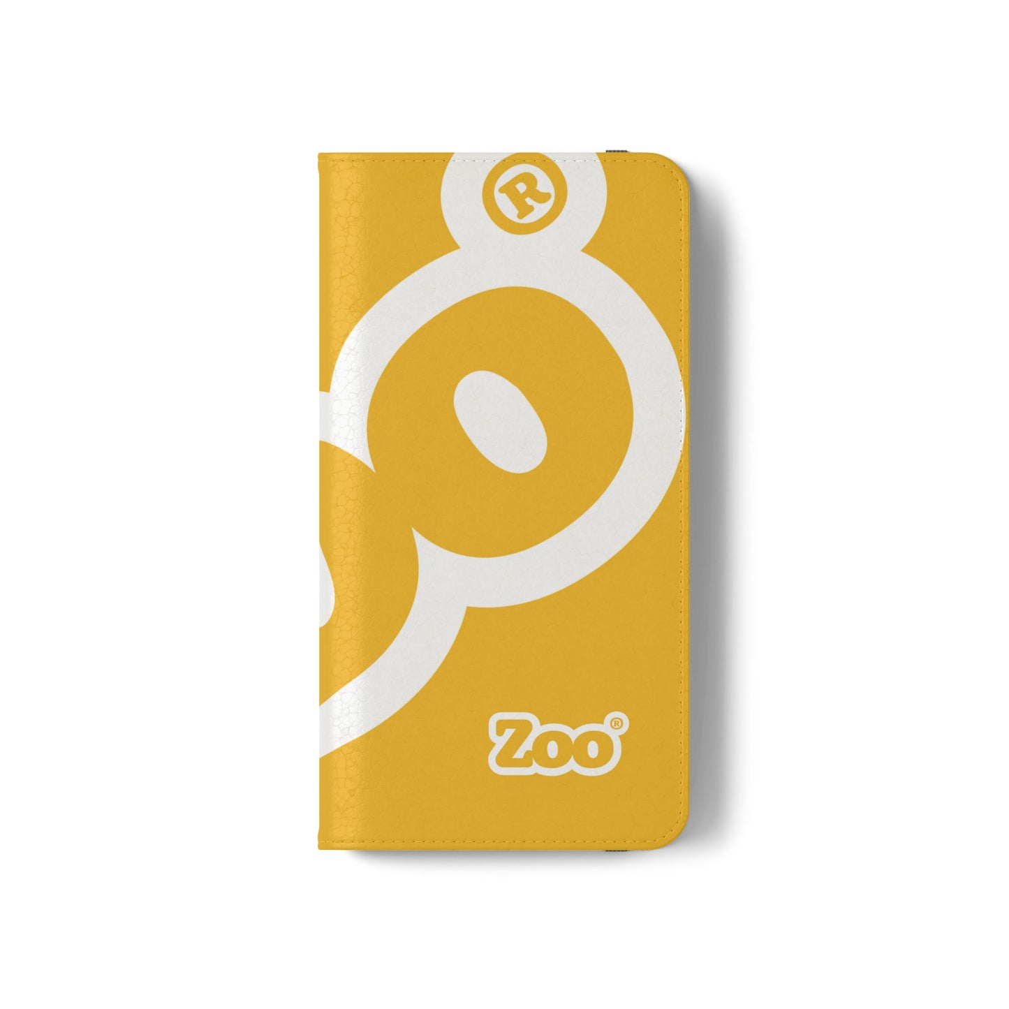 Zoo® Yellow Flip Case - Phone Wallet with Card Holder
