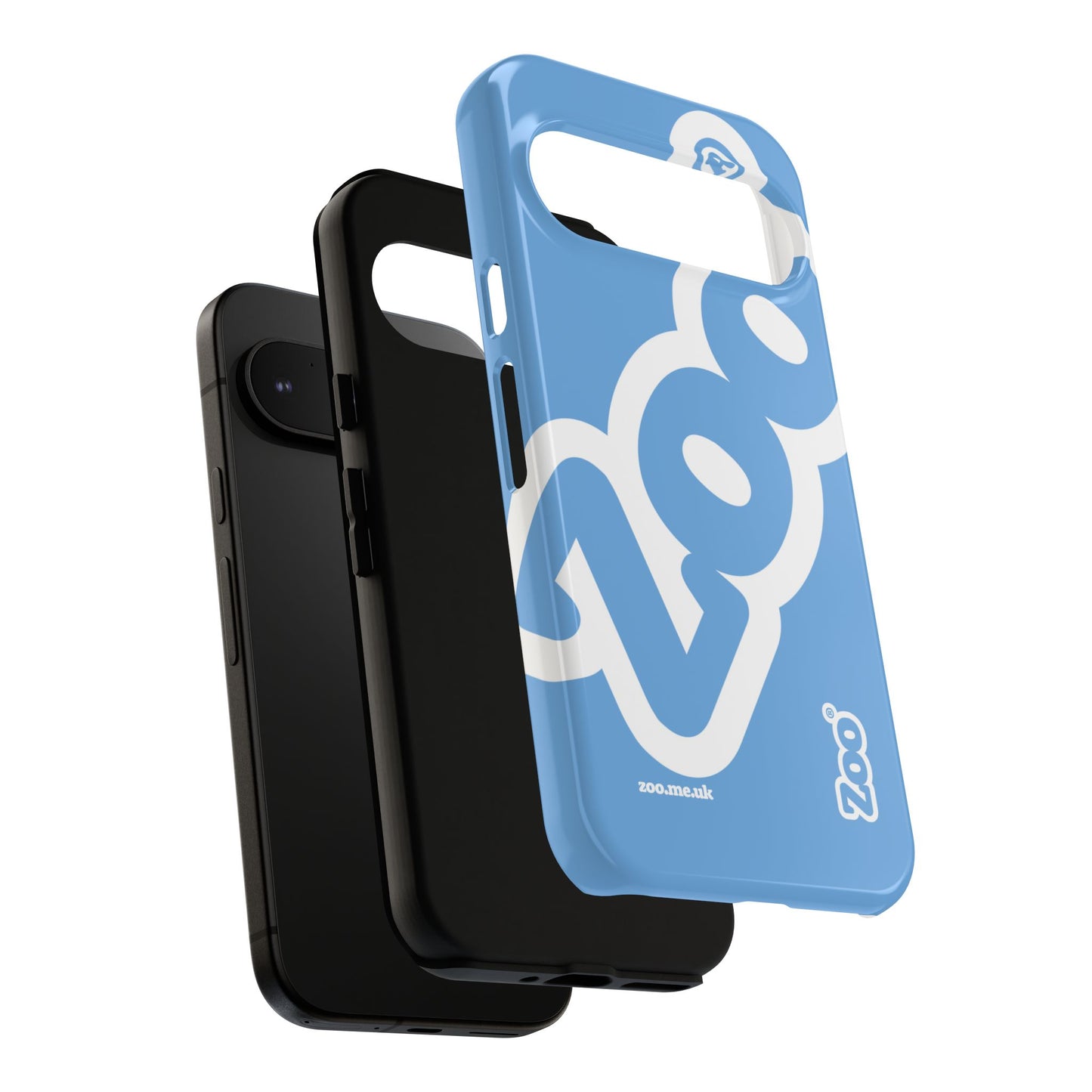 Zoo® Light Blue - Durable iPhone® Case