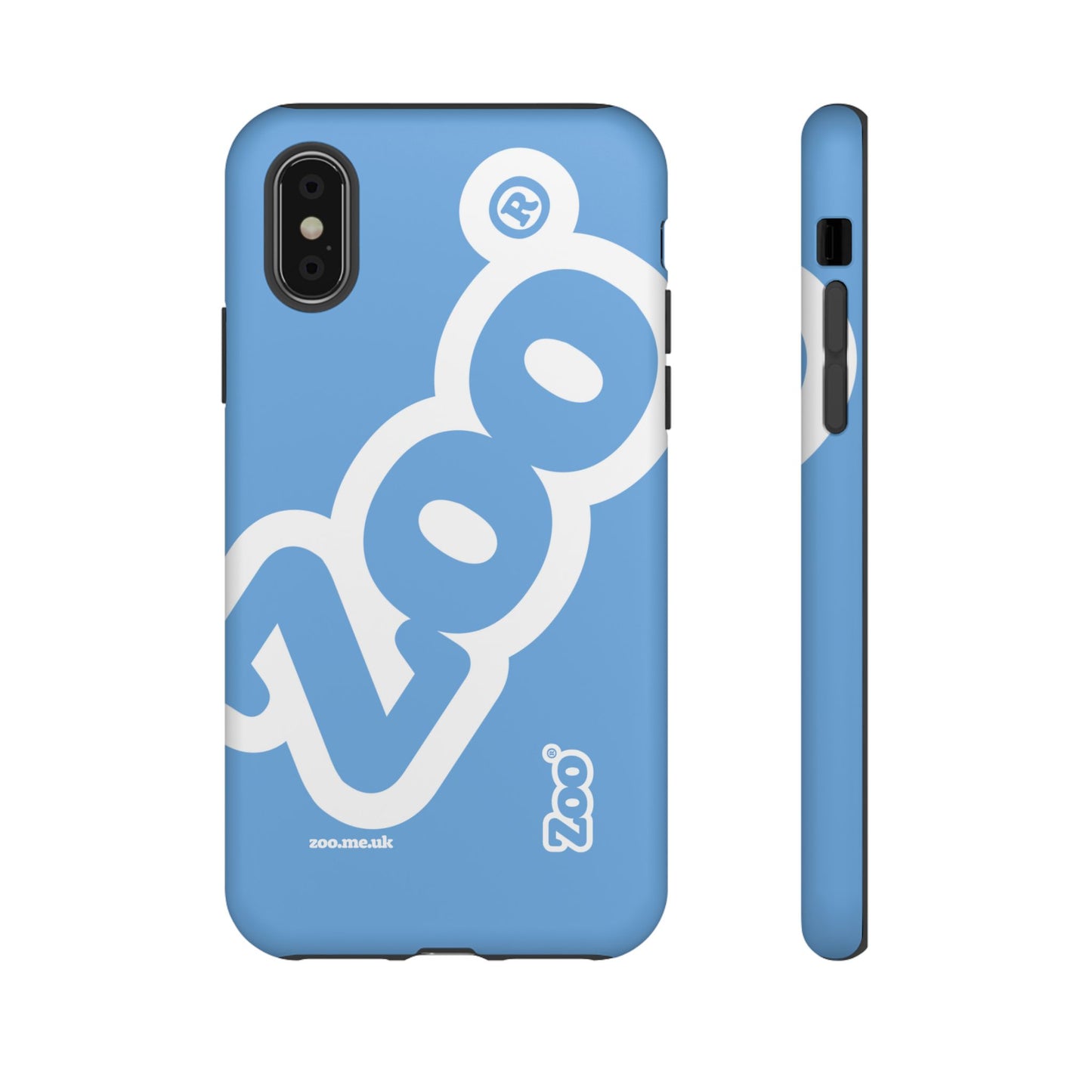 Zoo® Light Blue - Durable iPhone® Case