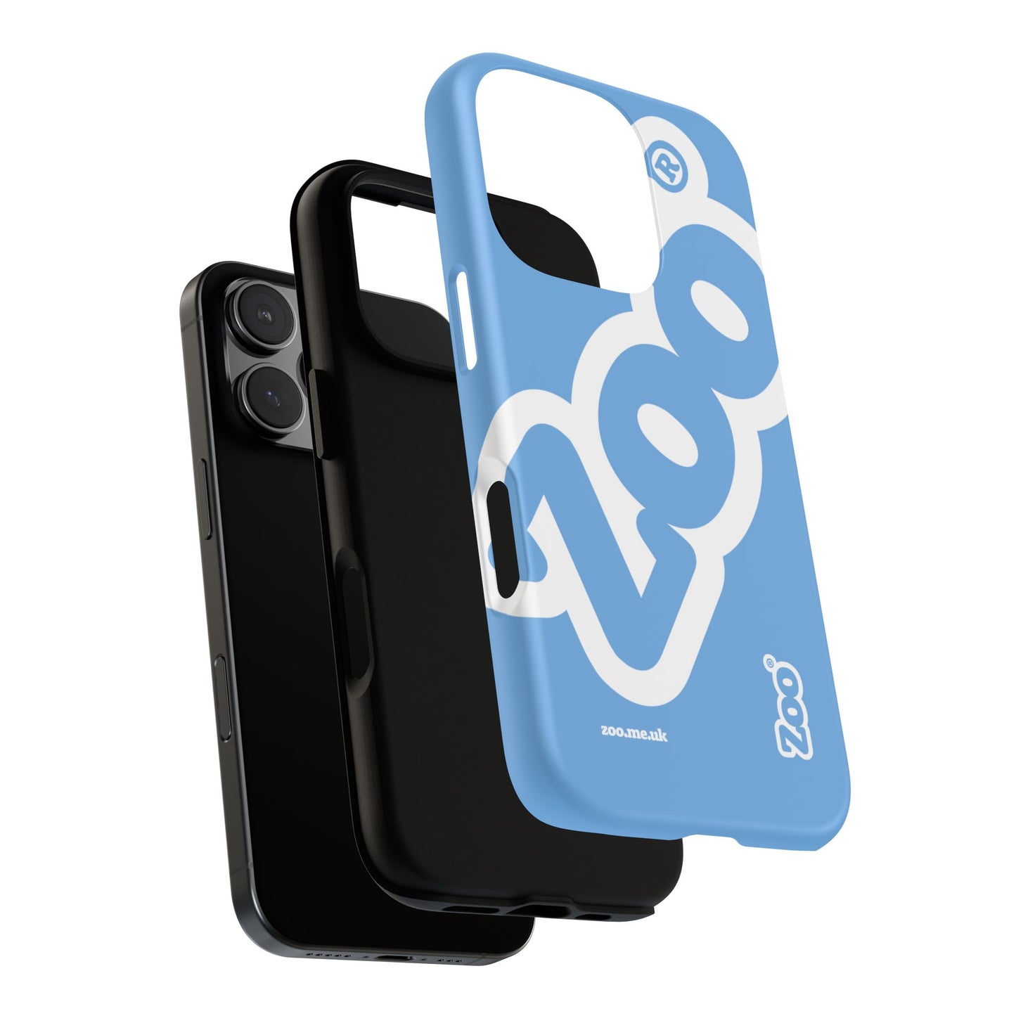Zoo® Light Blue - Durable iPhone® Case
