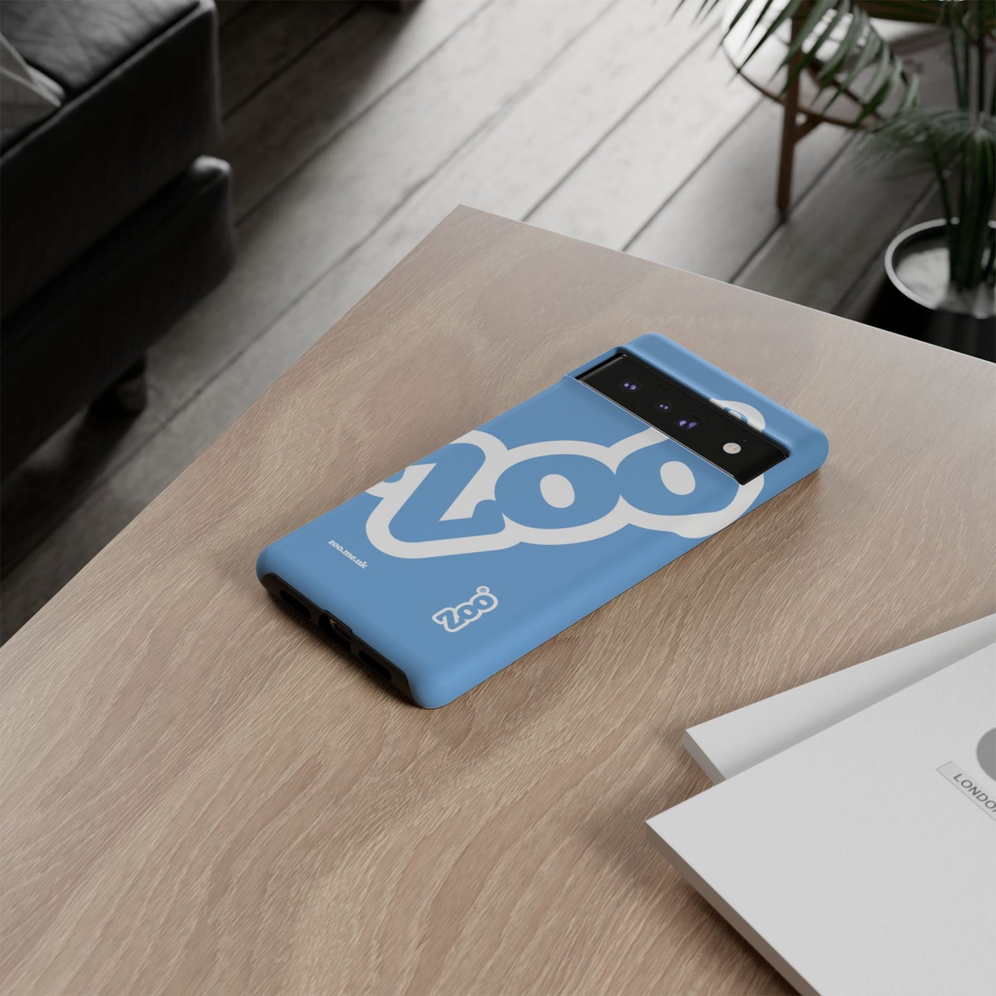 Zoo® Light Blue - Durable iPhone® Case