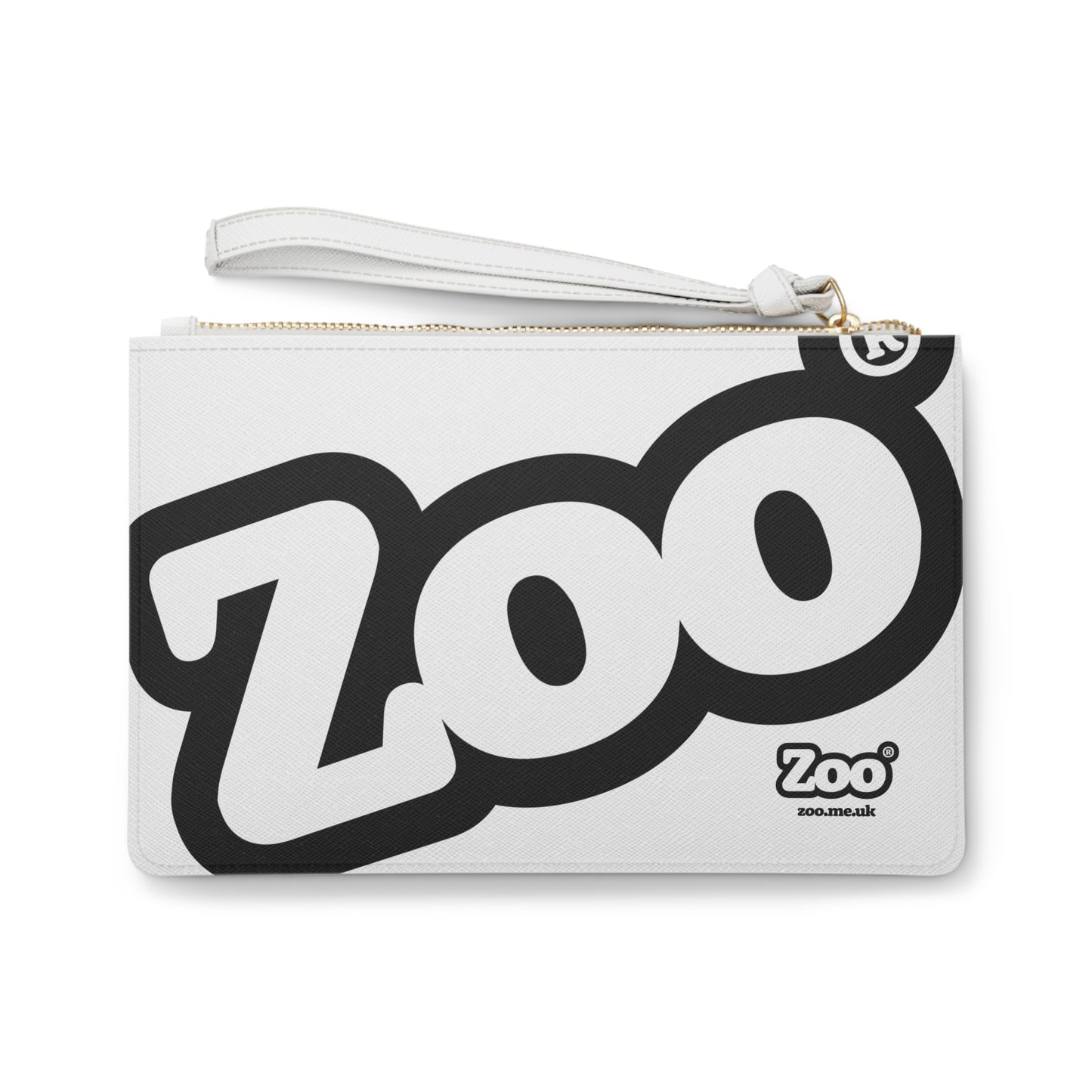 Zoo® Black on White Clutch Bag