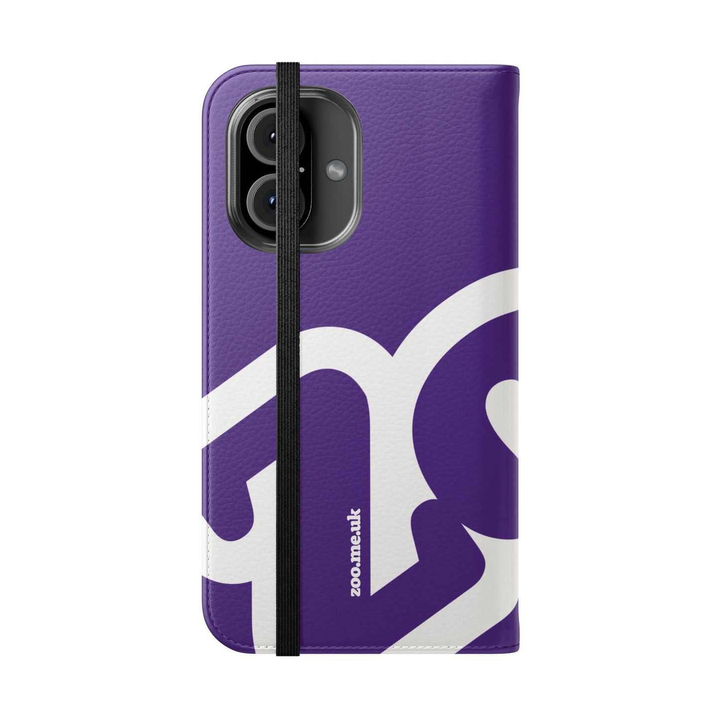 Zoo® Purple Flip Case - Phone Wallet with Card Holder
