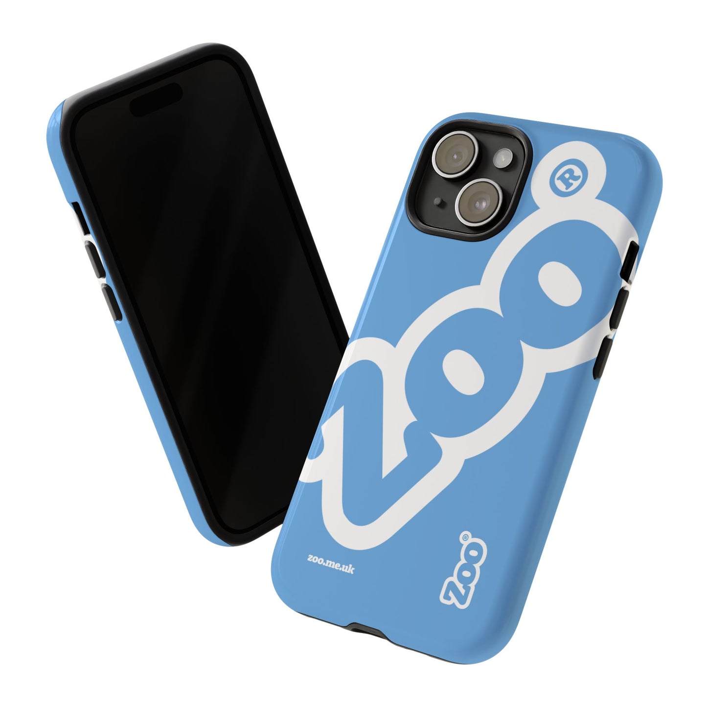 Zoo® Light Blue - Durable iPhone® Case