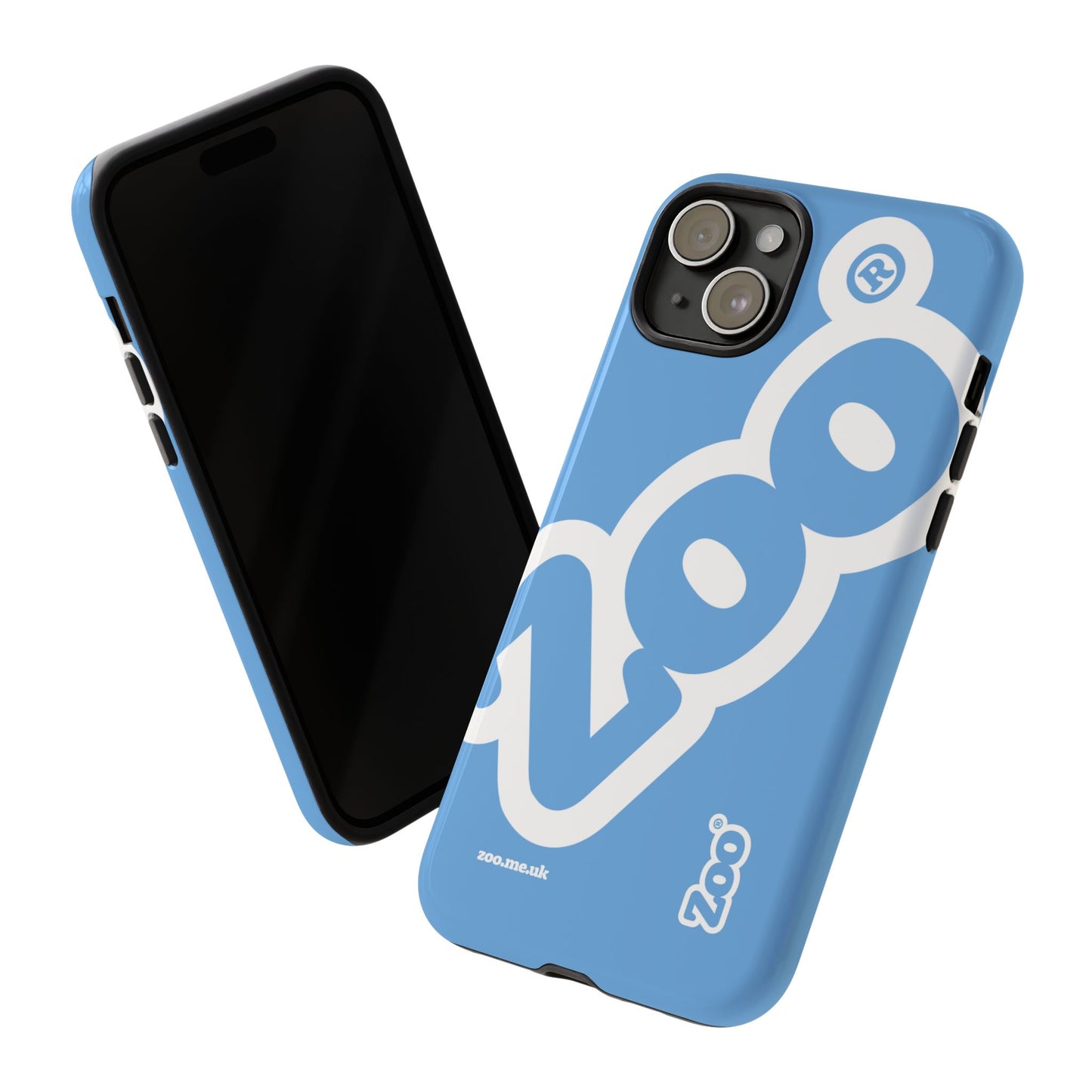 Zoo® Light Blue - Durable iPhone® Case