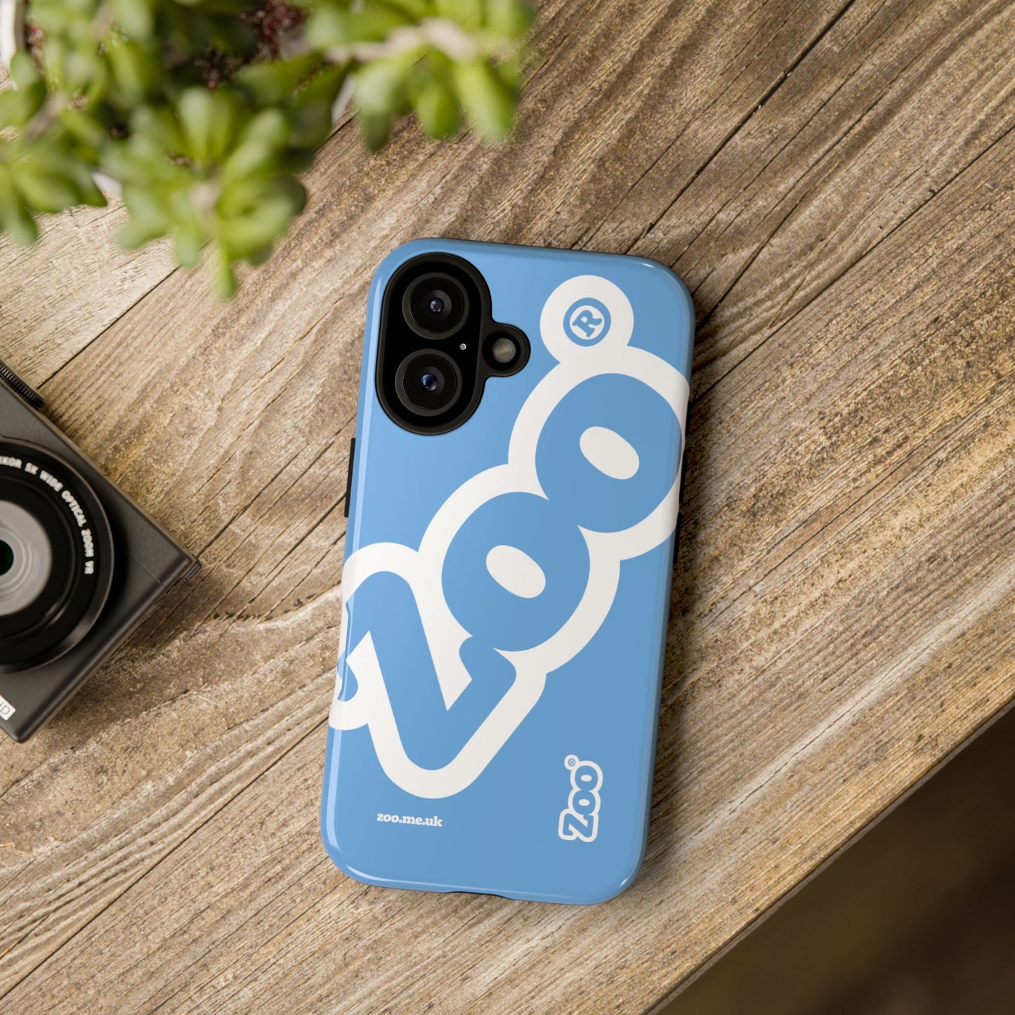 Zoo® Light Blue - Durable iPhone® Case