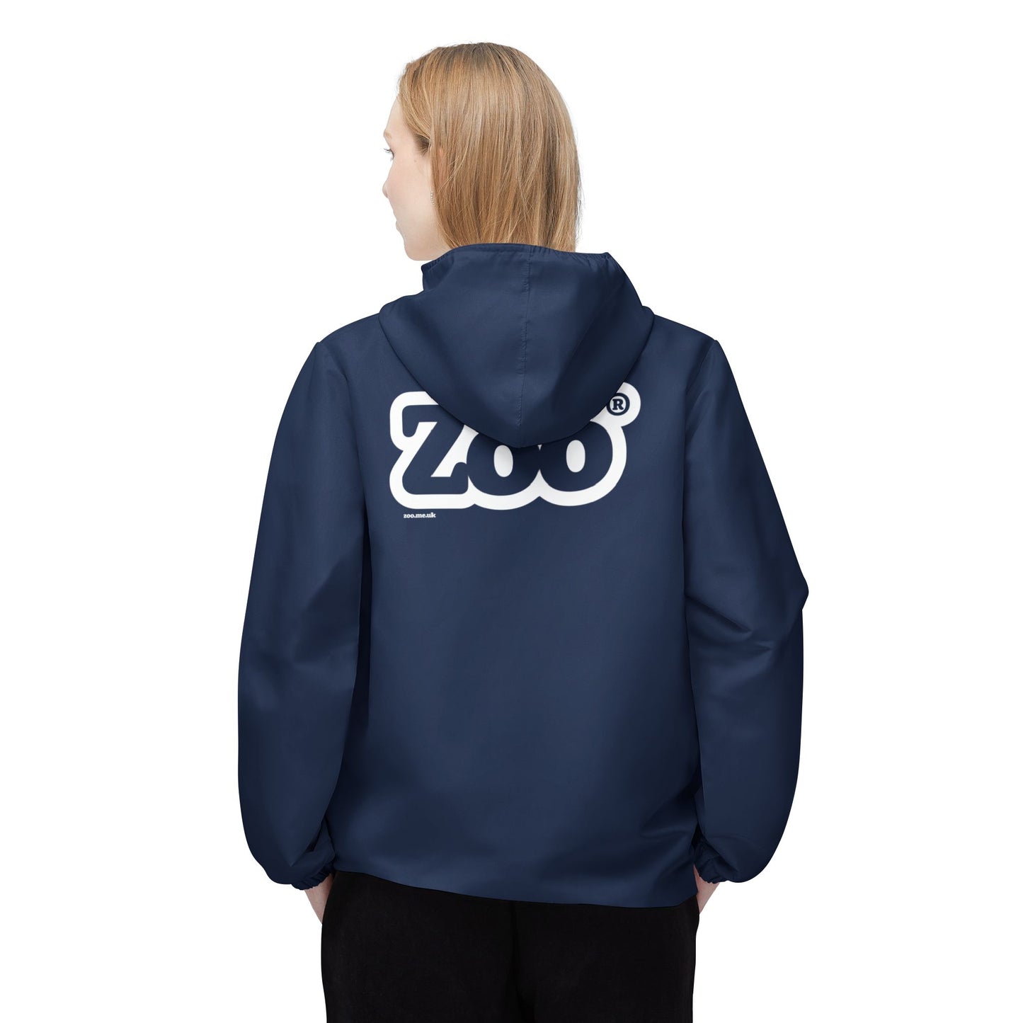 Zoo® Navy Blue - Unisex Windbreaker Jacket