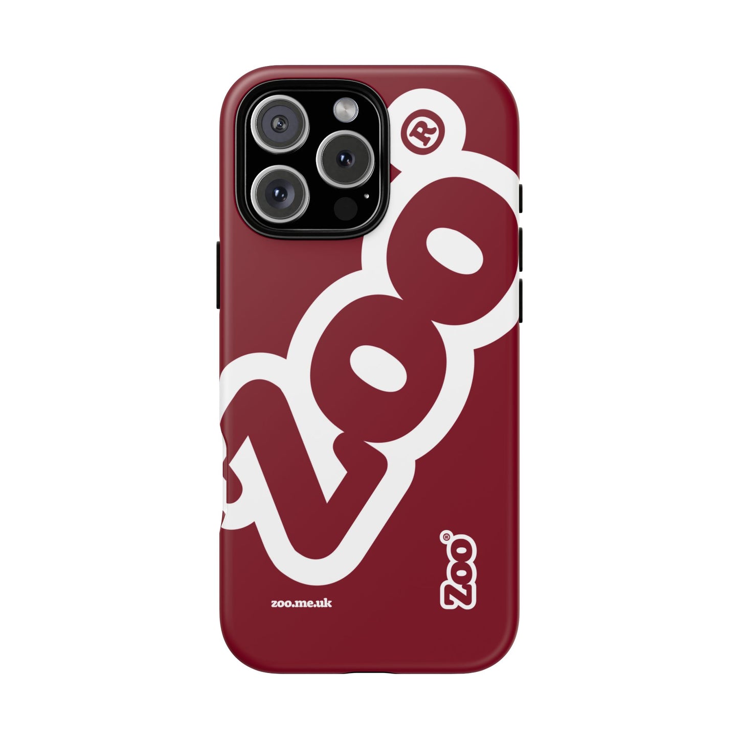 Zoo® Burgundy - Durable iPhone® Case