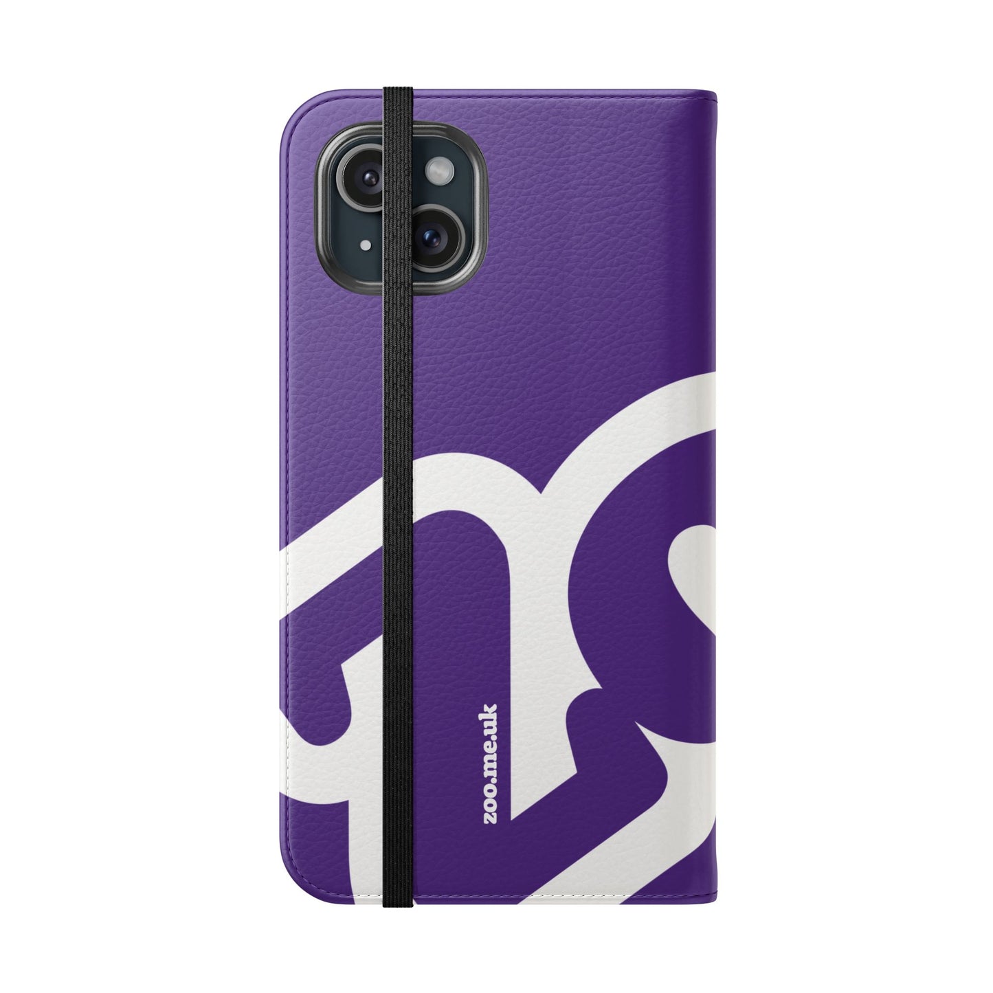 Zoo® Purple Flip Case - Phone Wallet with Card Holder