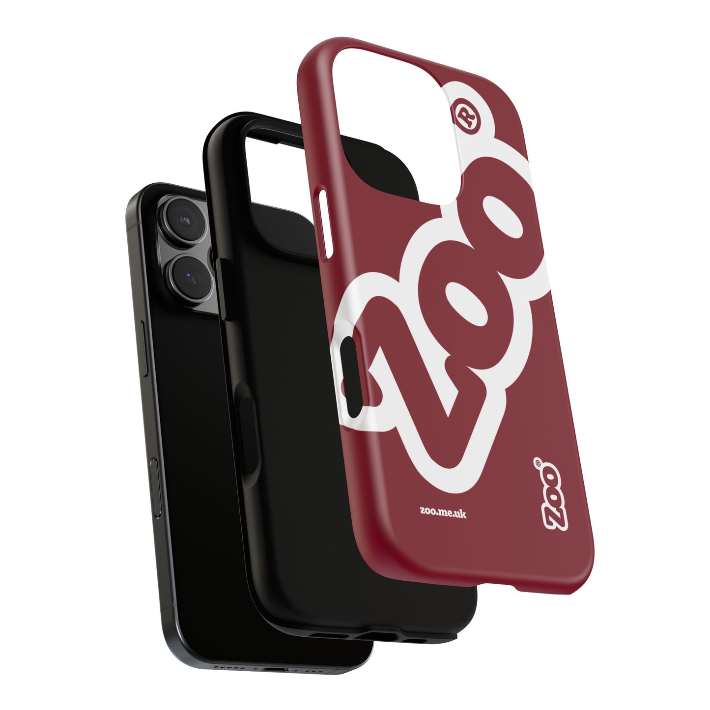 Zoo® Burgundy - Durable iPhone® Case