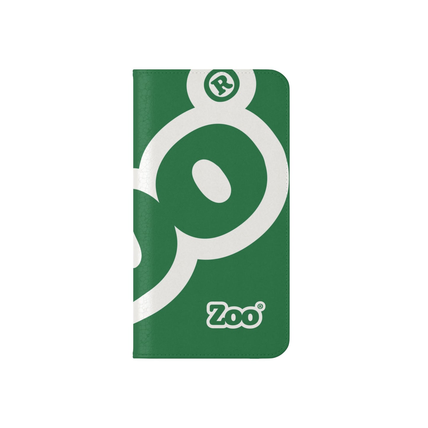 Zoo® Dark Green Flip Case - Phone Wallet with Card Holder