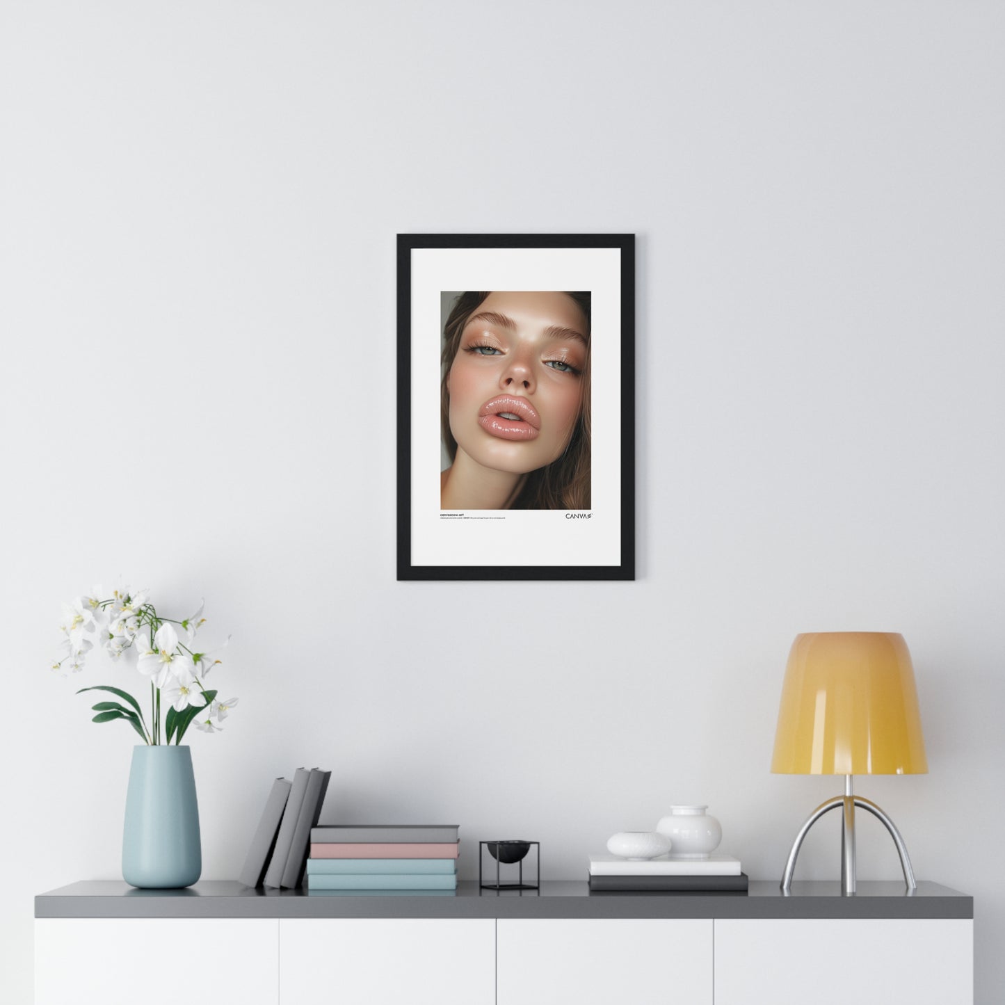 CANVAS™ BOTOX-YOUTH-AI Portrait Framed Poster
