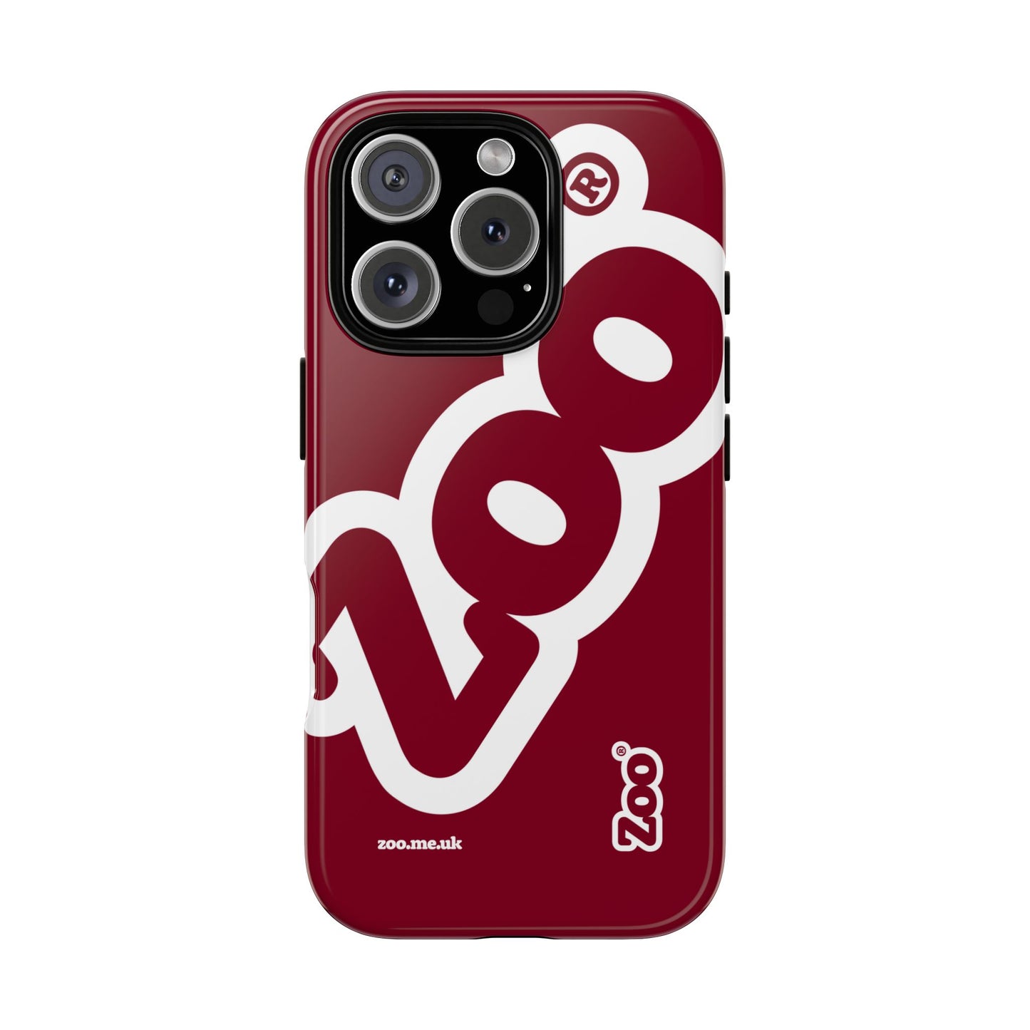 Zoo® Burgundy - Durable iPhone® Case