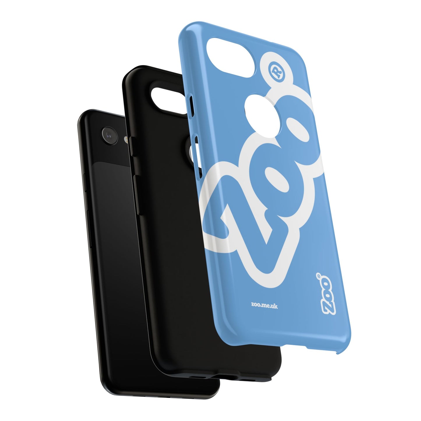 Zoo® Light Blue - Durable iPhone® Case