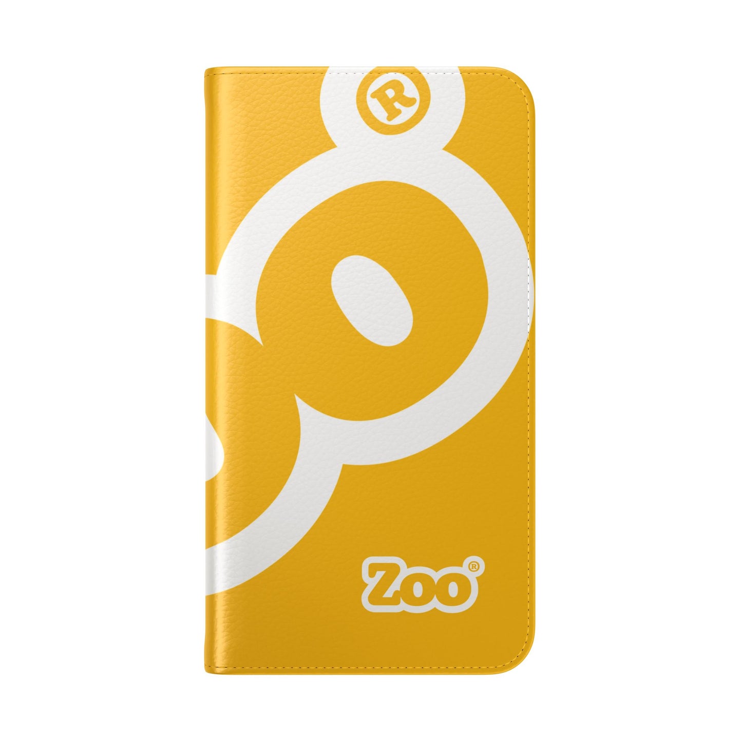 Zoo® Yellow Flip Case - Phone Wallet with Card Holder