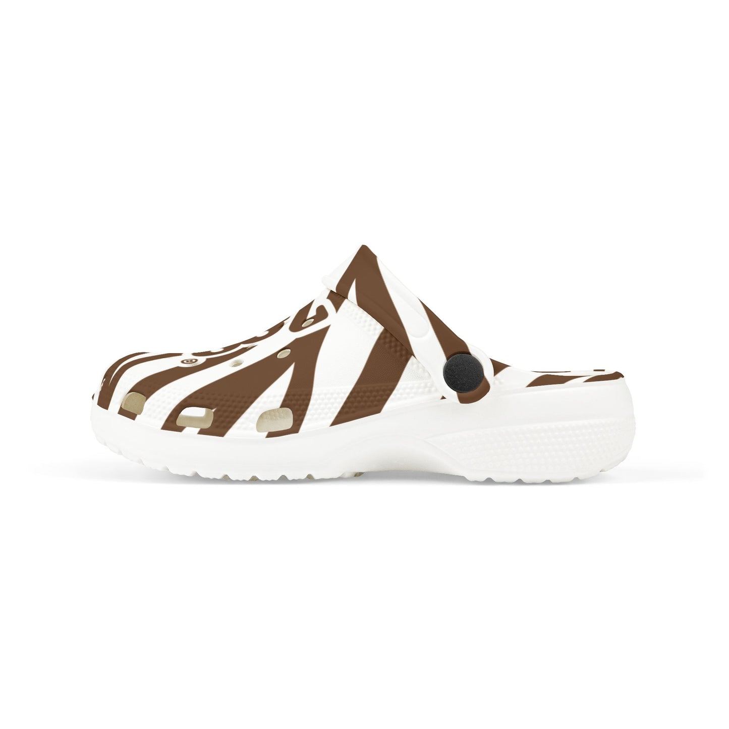 Zoo® Kid's Brown & White Sole Clogs