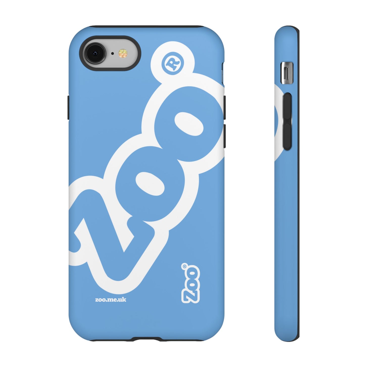 Zoo® Light Blue - Durable iPhone® Case