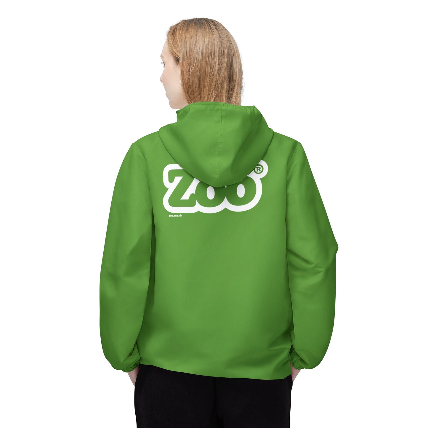 Zoo® Light Green - Unisex Windbreaker Jacket
