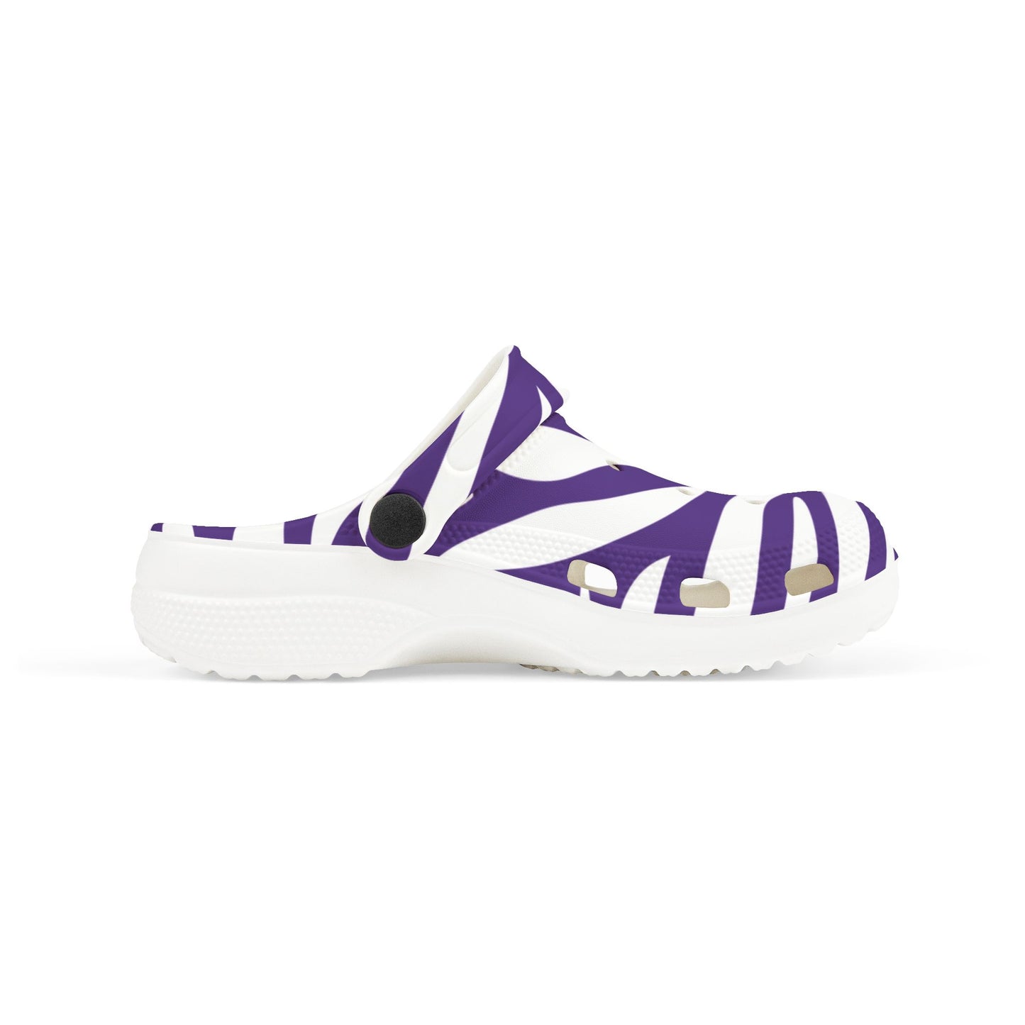 Zoo® Kid's Purple & White Sole Clogs
