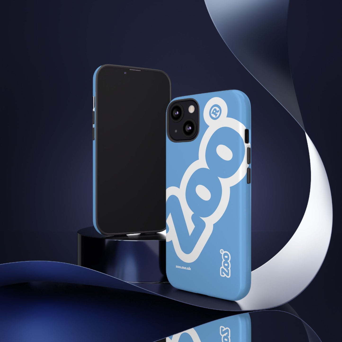 Zoo® Light Blue - Durable iPhone® Case