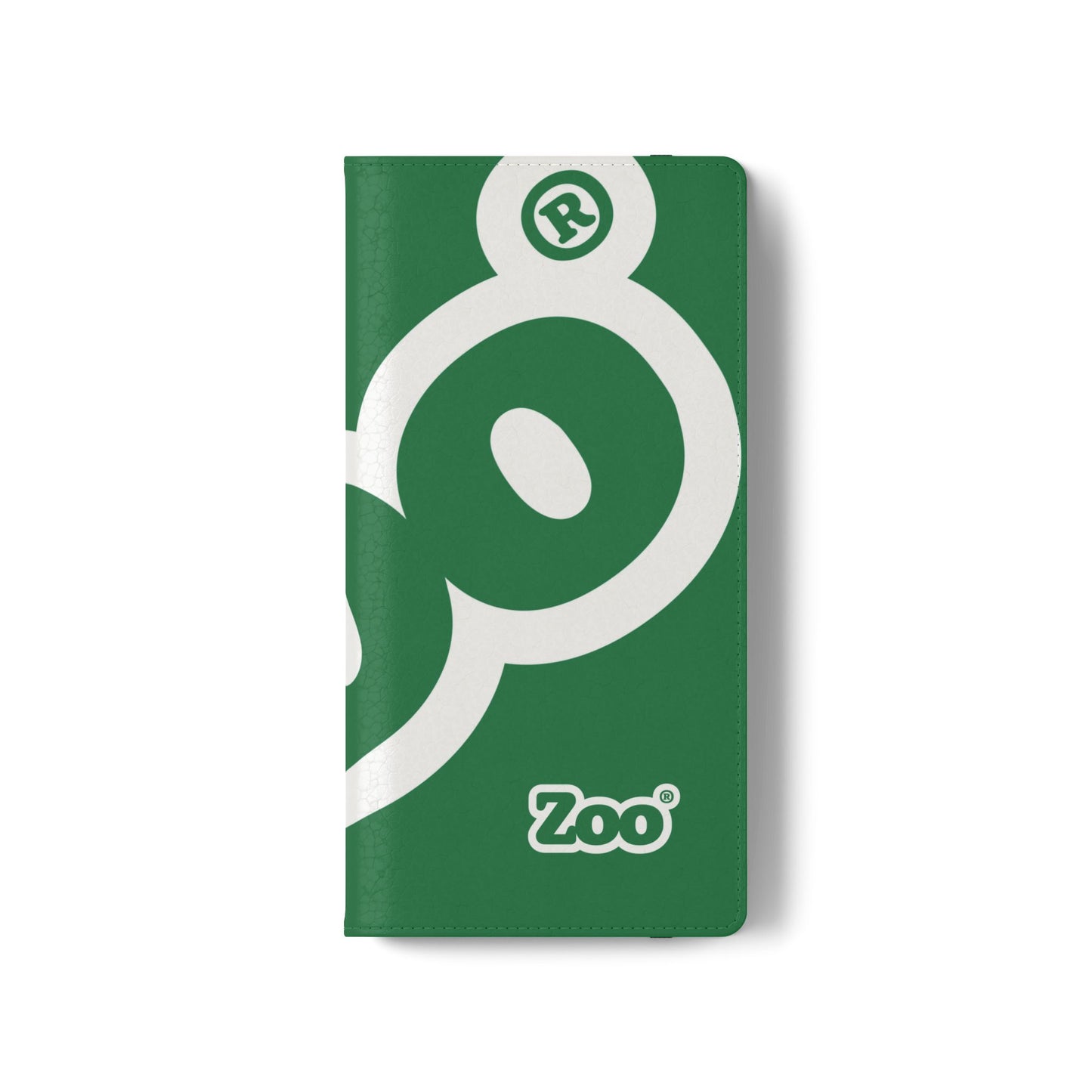 Zoo® Dark Green Flip Case - Phone Wallet with Card Holder