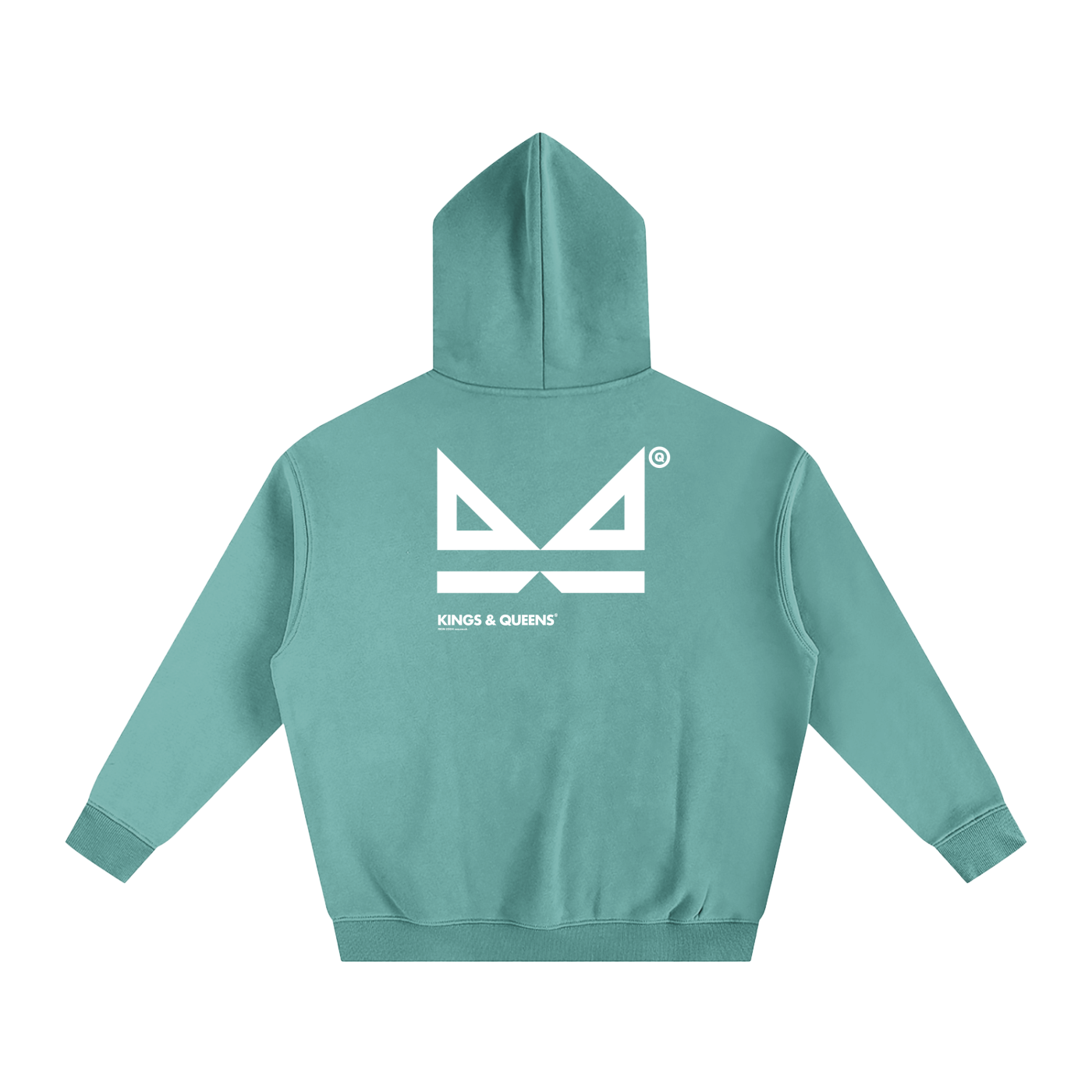Zoo® Queens® Womens Oversize Fleeced Hoodie