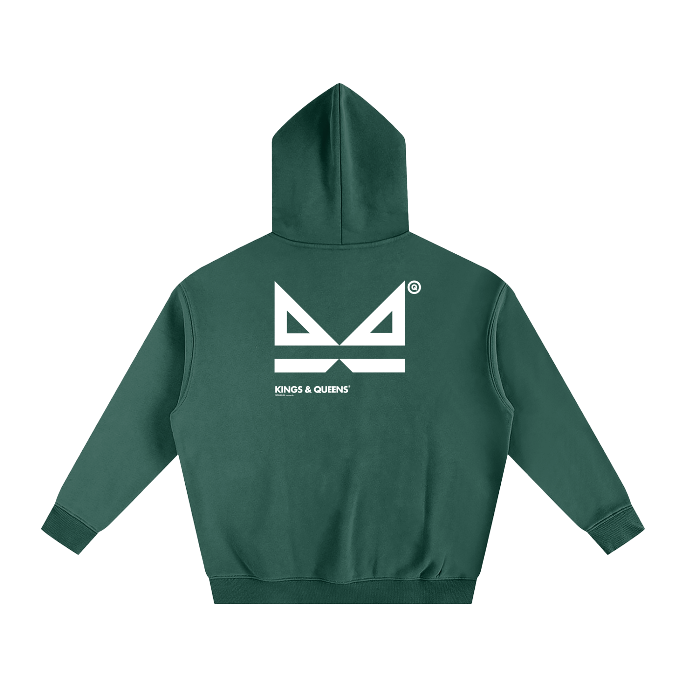 Zoo® Queens® Womens Oversize Fleeced Hoodie