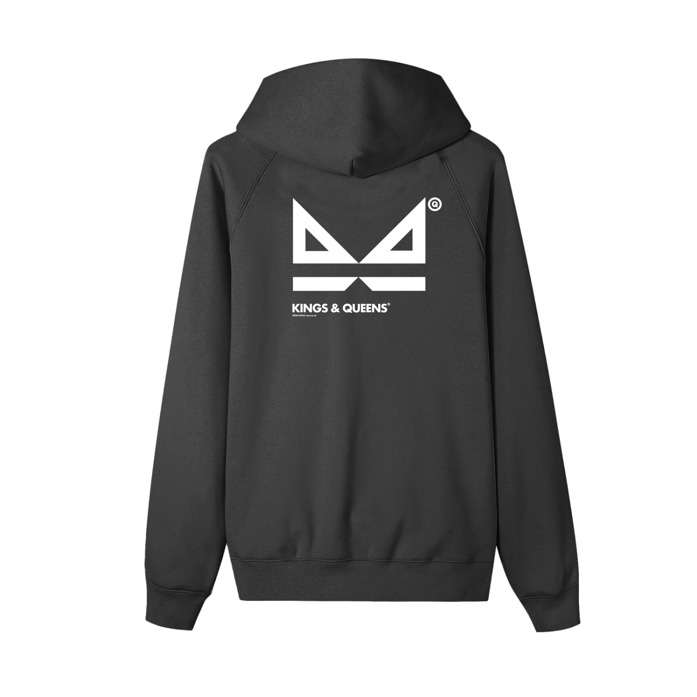 Zoo® Queens® Womens Oversize Essential Zip-up Hoodie