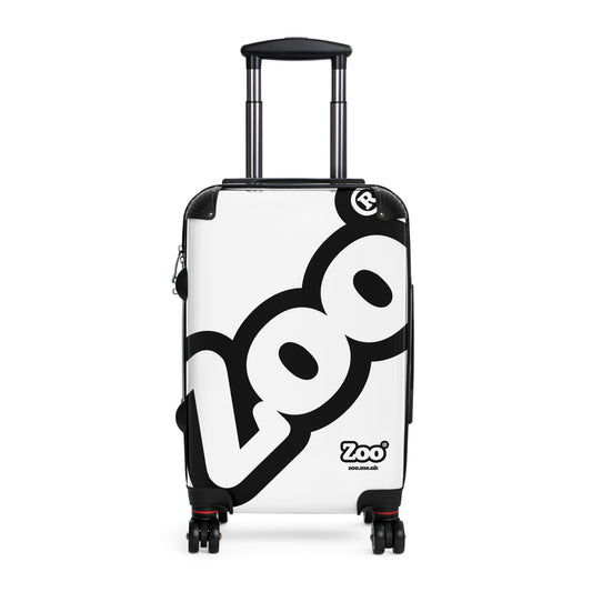 Zoo® Black on White Suitcase