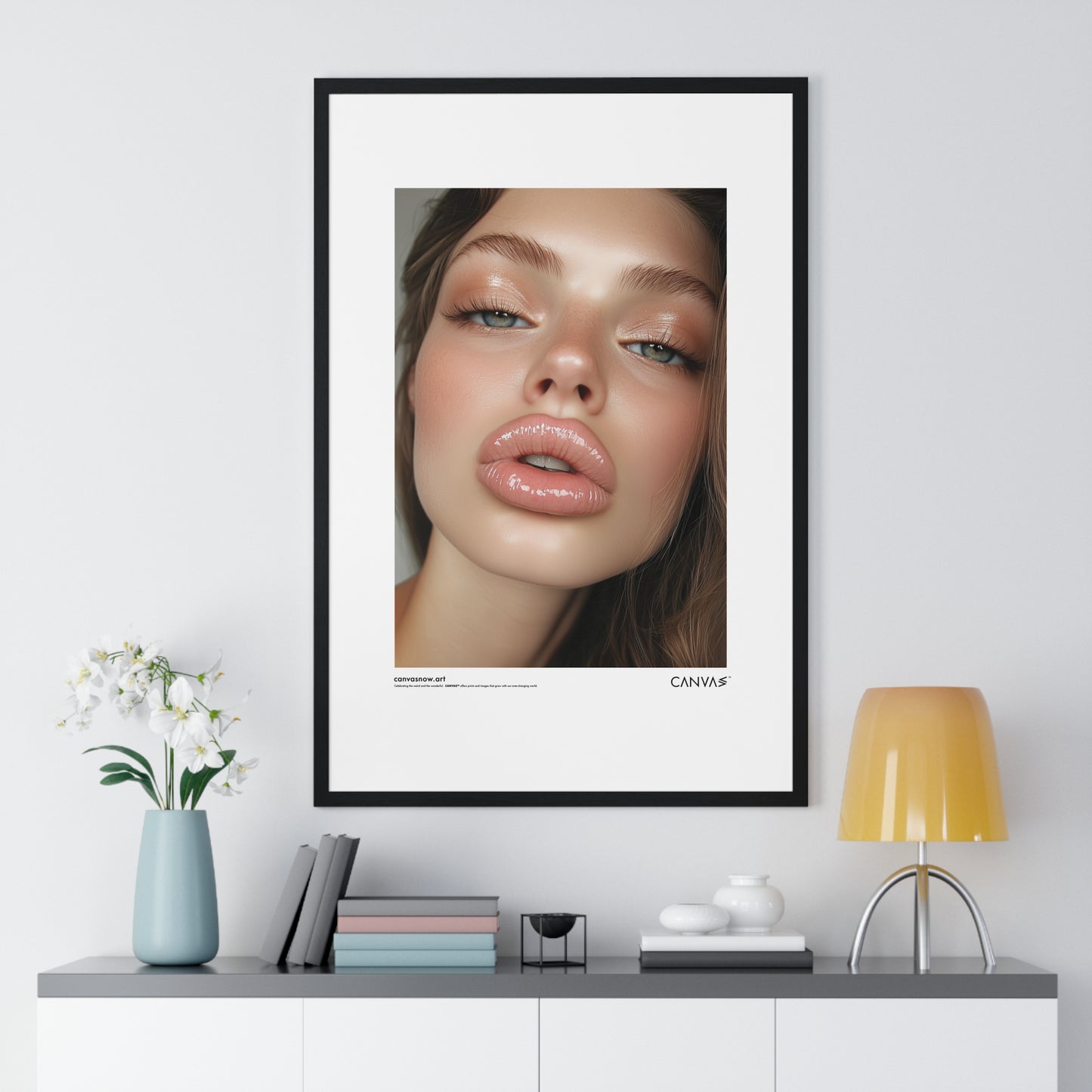 CANVAS™ BOTOX-YOUTH-AI Portrait Framed Poster