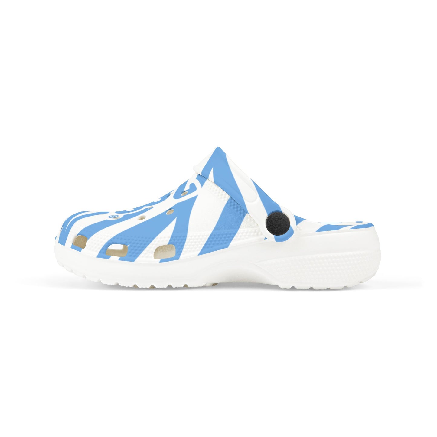 Zoo® Kid's Light Blue & White Sole Clogs